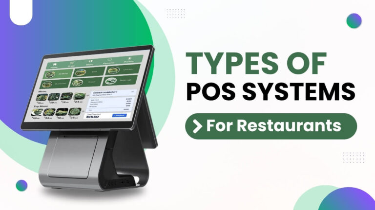 Types of POS Systems For Restaurants