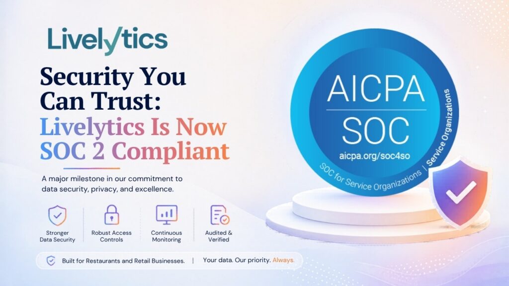 Livelytics Achieves SOC 2 Compliance, Strengthening Our Commitment to Data Security