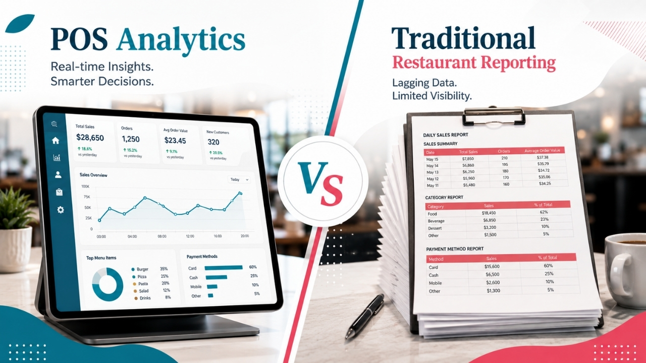 POS Analytics vs Traditional Restaurant Reporting